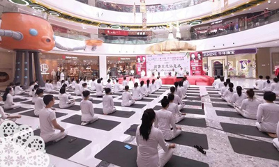 《万达活力春日茂 健身瑜伽串烧秀——暨2019育仁瑜伽公益传播系列活动之第1季平衡力比拼赛》圆满落幕！